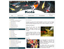 Tablet Screenshot of koi-wissen.net